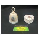 Holly Hobbie Bell and Heartline Trinket Dish
