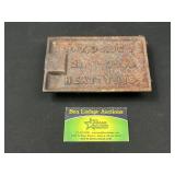 Antique Cast Iron Hand Fluter