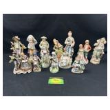 Victorian Style Porcelain Figurines