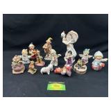 Clown Figurines