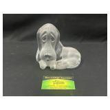 Viking Glass Dog Door Stop