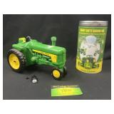 Two John Deere coin banks