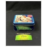 Coca Cola Vintage Baseball Tin & Ball Cards