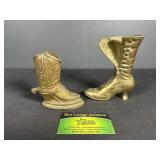 Brass Boots/ Shoes