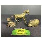 Brass animals