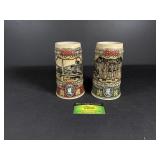 2 Coors Steins-1988 & 1990 Editions
