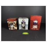 3 Budweiser Steins-Holiday & Winter Steins