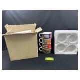 8 Nabisco soup cups with the boxes