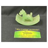 Small Jadeite Rocking Horse