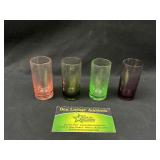 Small Colored Glasses