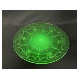 Uranium Etched Glass Plate