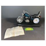 Motorcycle alarm clock