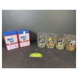 Set of 4 2000 Disney Glasses