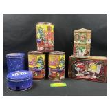M&Mï¿½s Christmas tins