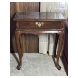 Queen Anne-Style Cherry End Table