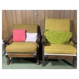 Two lounge chairs