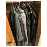 Contents of closet