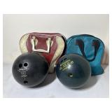 Dan Carter and Brunswick Bowling balls and bags
