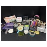 Makeup, jewlery storage, and more