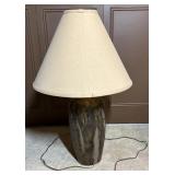 Nice Table Lamp with Textured Ceramic Base