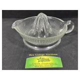 Antique Anchor Hocking Glass Juicer