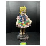 Little Girl Concrete Statue