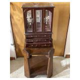 Jewelry boax and side table