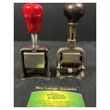 2 American numbering stamps