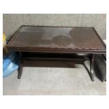 Coffee Table  with glass top