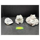 Small Pig Statues