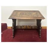 Honduras Wooden Carved Table