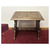 Honduras Wooden Carved Table