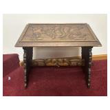 Honduras Wooden Carved Table