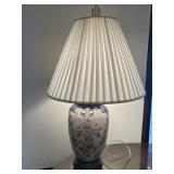 Floral Porcelain Lamp