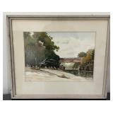 A Bridge at The Narrows, Omer Seamon - 1970