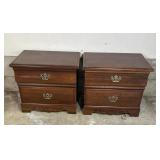 Vaughan Bassett 2 Drawer Night Stands