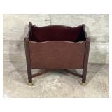 Small Rolling Magazine Rack