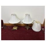 2 Small Table Lamps
