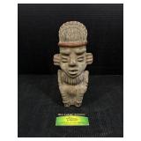 Pre-Columbian Mayan Red Clay Terracotta Figurine