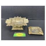 Brass style Ash Trays