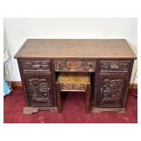 Unique Honduras-Made Wooden Desk Set