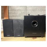 Polk Audio R1 Speakers & Pioneer Subwoofer