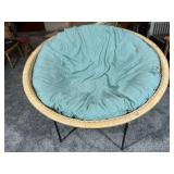 Rattan papasan chair