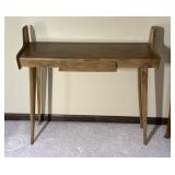 Mid-Century Modern Wood Console Table