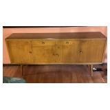 Mid-Century Modern Wood Credenza