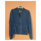 Polo By Ralph Lauren Jean Jacket-Size Large