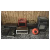 Vintage Alarm Clocks and Cassette Players