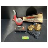 Theater Masks, Japanese Fan, and More Decor