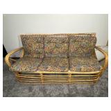 Rattan couch