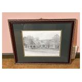 2002 Framed Doering Ink Artwork